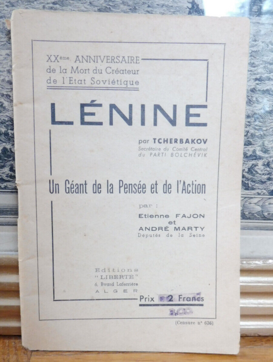 Lénine. Un géant de la pensée et de l'action (Tcherbakov) s.d.