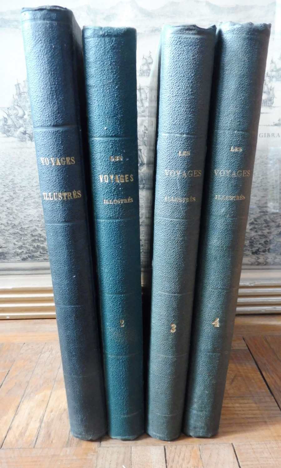 Voyages illustrés (Émile Bernard. dir.) 4 vol.