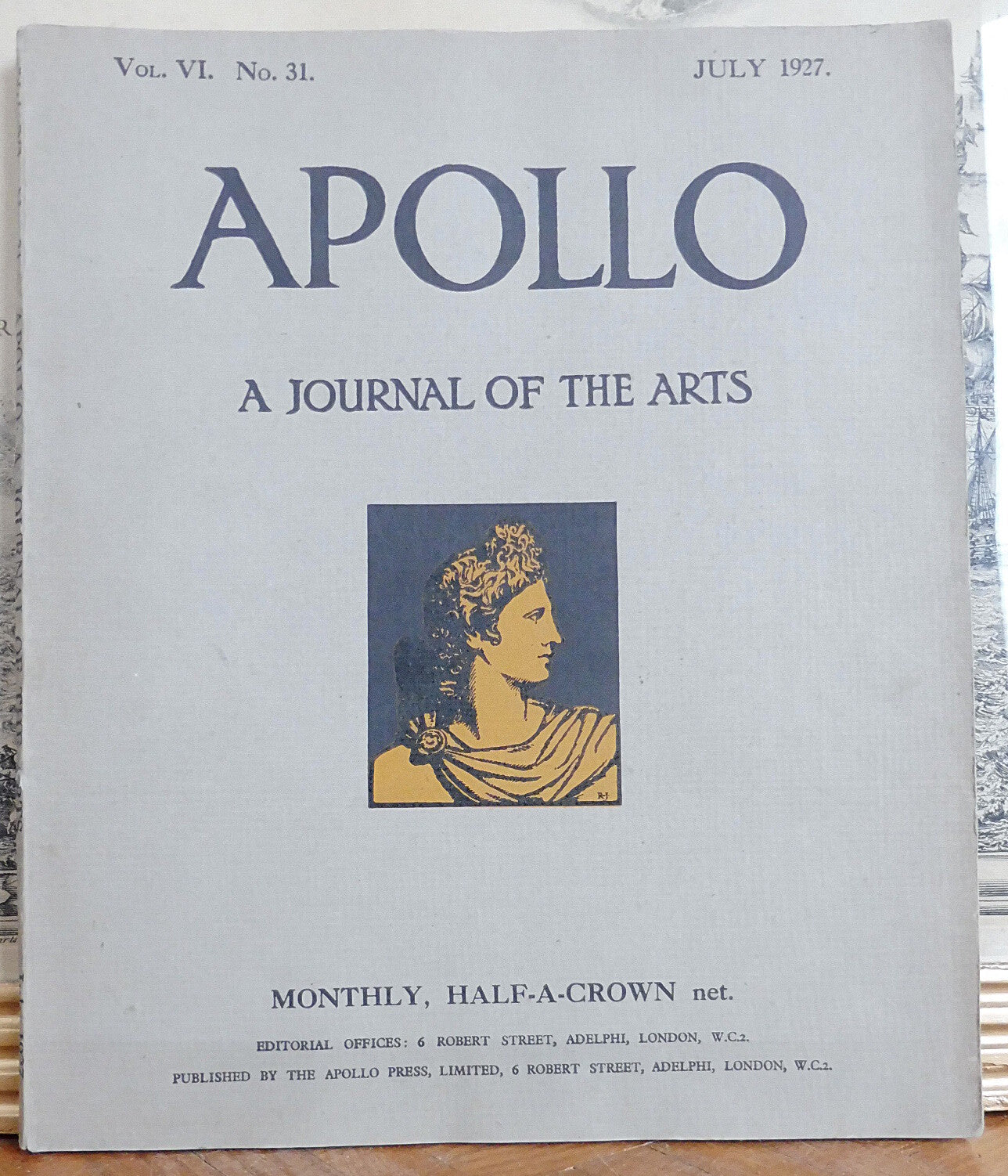 Apollo. A journal of the arts. Vol. VI. N°31 july 1927