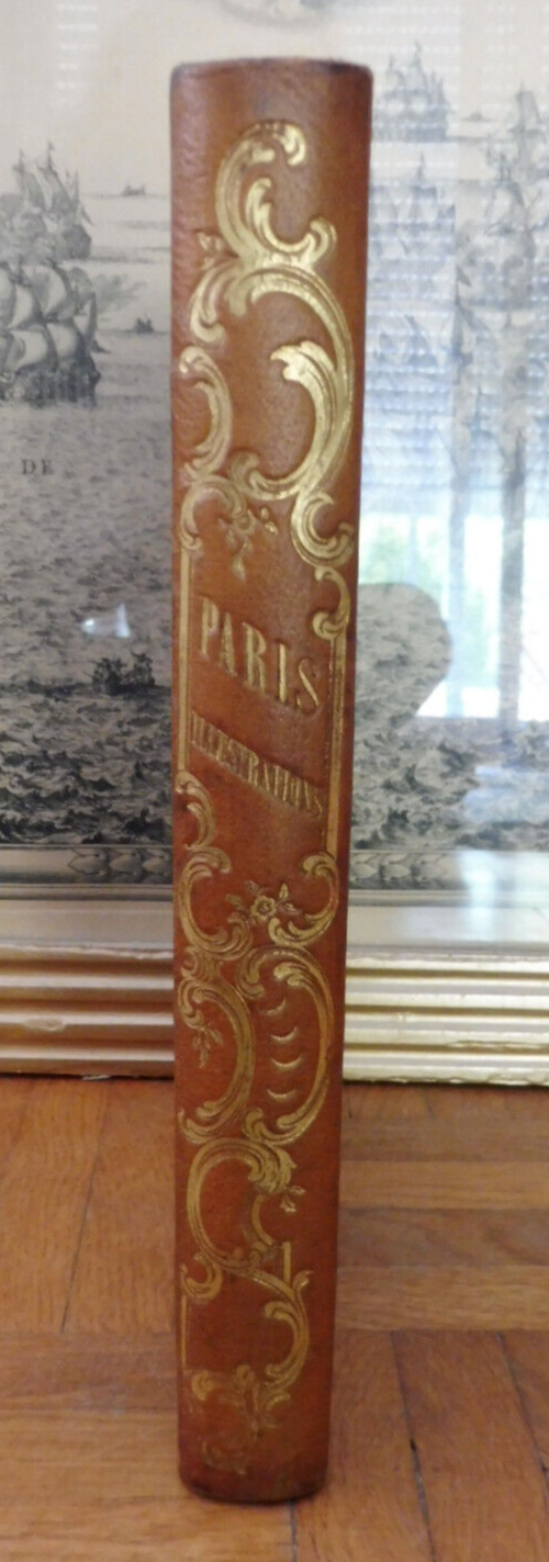 Paris illustrations. Album de gravures (Chateaubriand, Béranger...) 1858