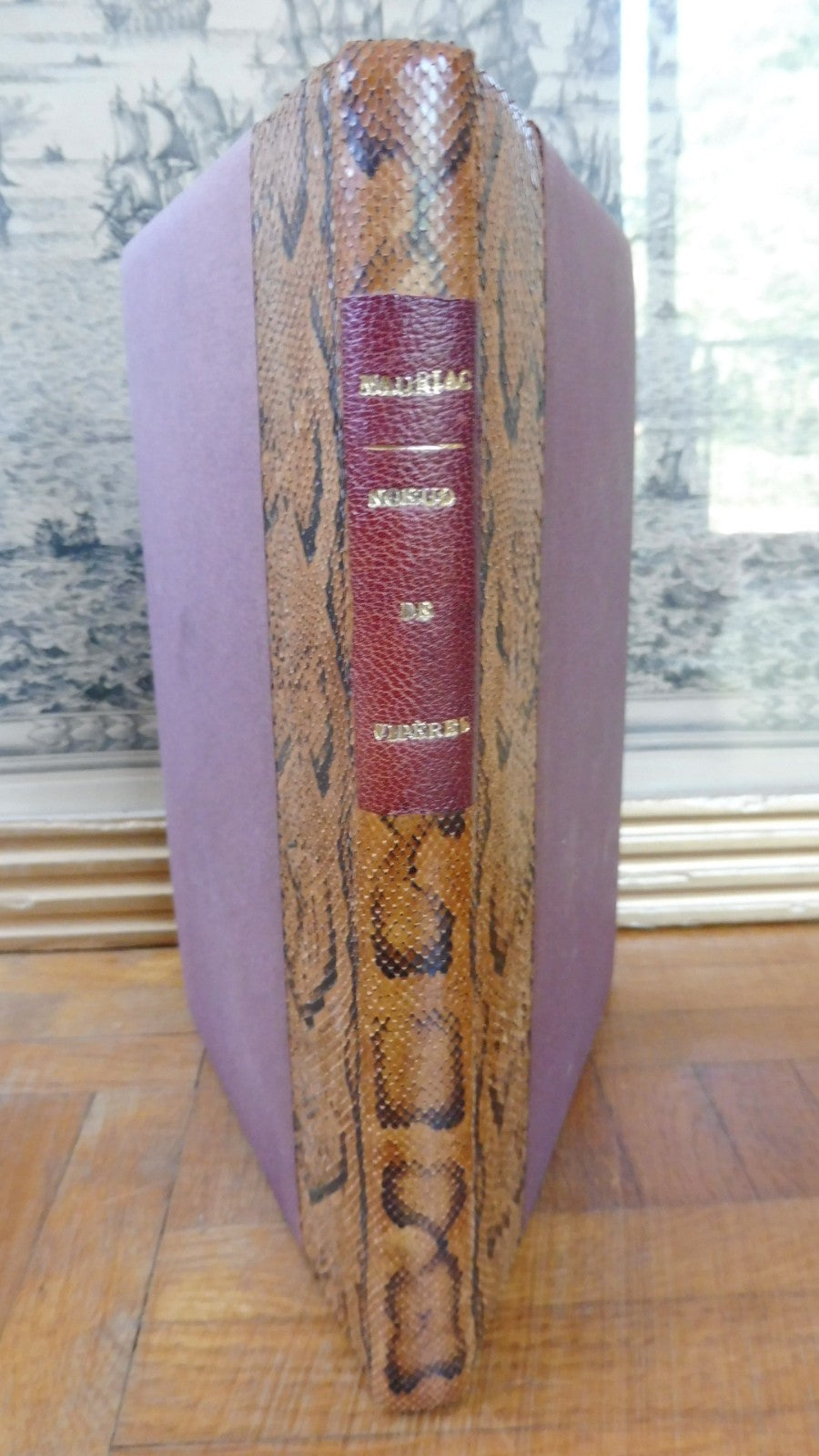 Le Noeud de vipères (Mauriac) 1923 illus. Grillon RELIURE SERPENT