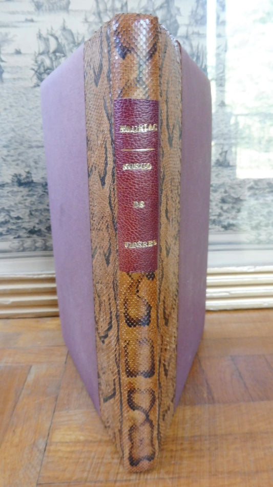 Le Noeud de vipères (Mauriac) 1923 illus. Grillon RELIURE SERPENT