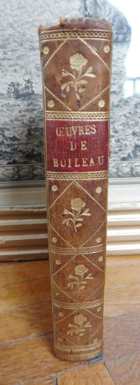 Oeuvres de Boileau Despréaux 1808