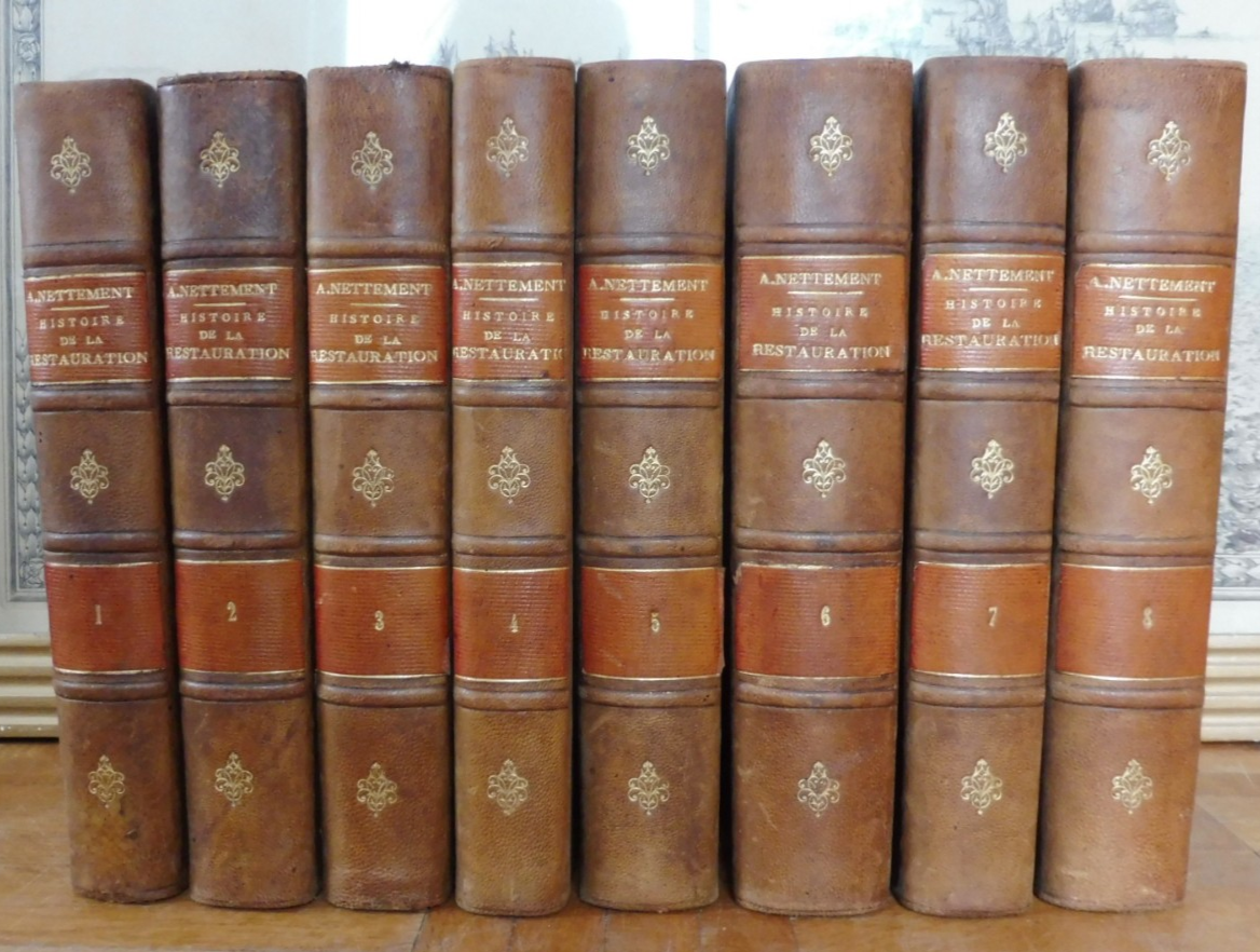 Histoire de la Restauration (Alfred Nettement) 1860 8/8