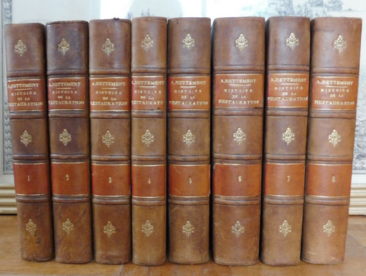 Histoire de la Restauration (Alfred Nettement) 1860 8/8