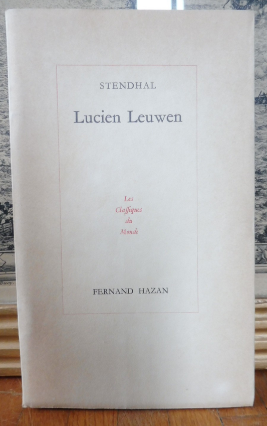 Lucien Leuwen (Stendhal) 1950