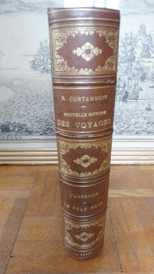 Nouvelle histoire des voyages. Amérique. Pôle Nord (Cortambert) s.d.illus. Sahib