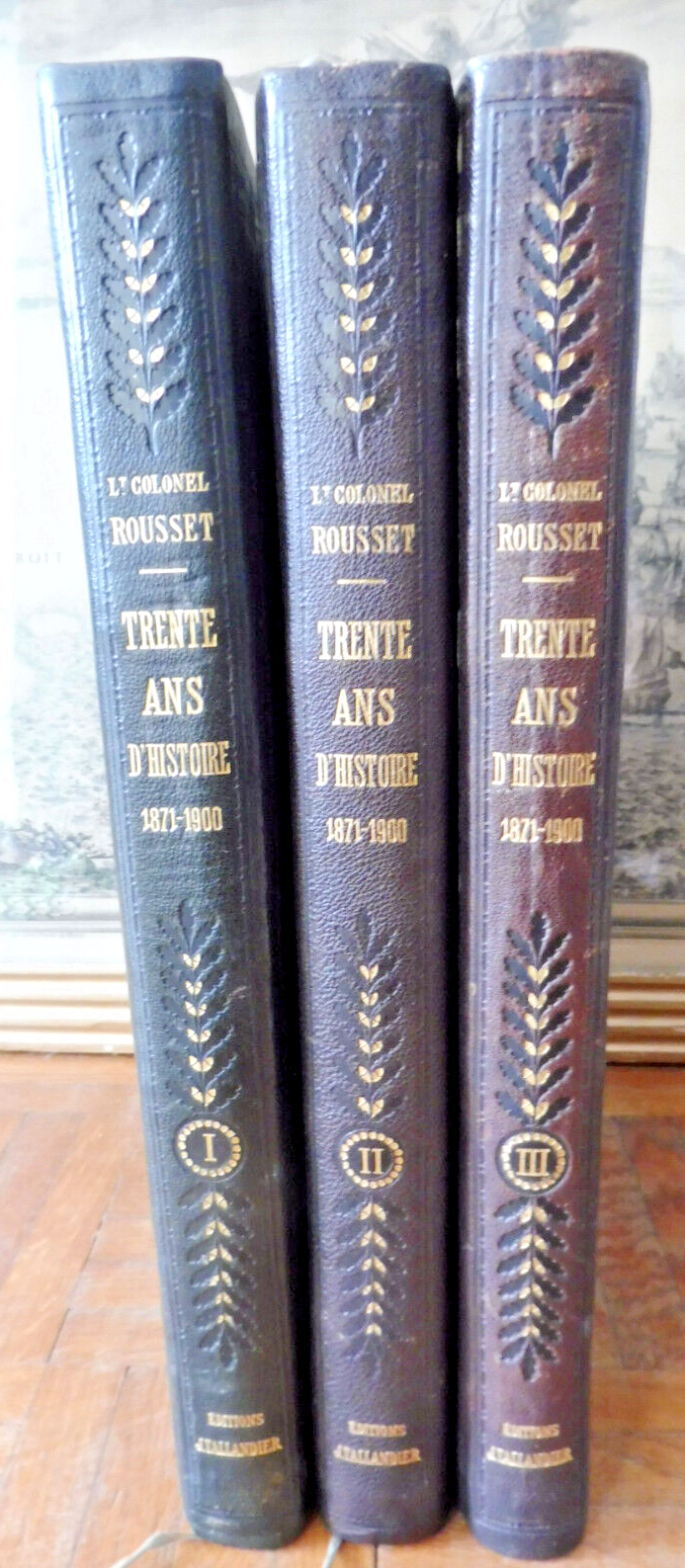 Trente ans d'histoire. 1871-1900 (Lt.-Colonel Rousset) s.d. 3/3