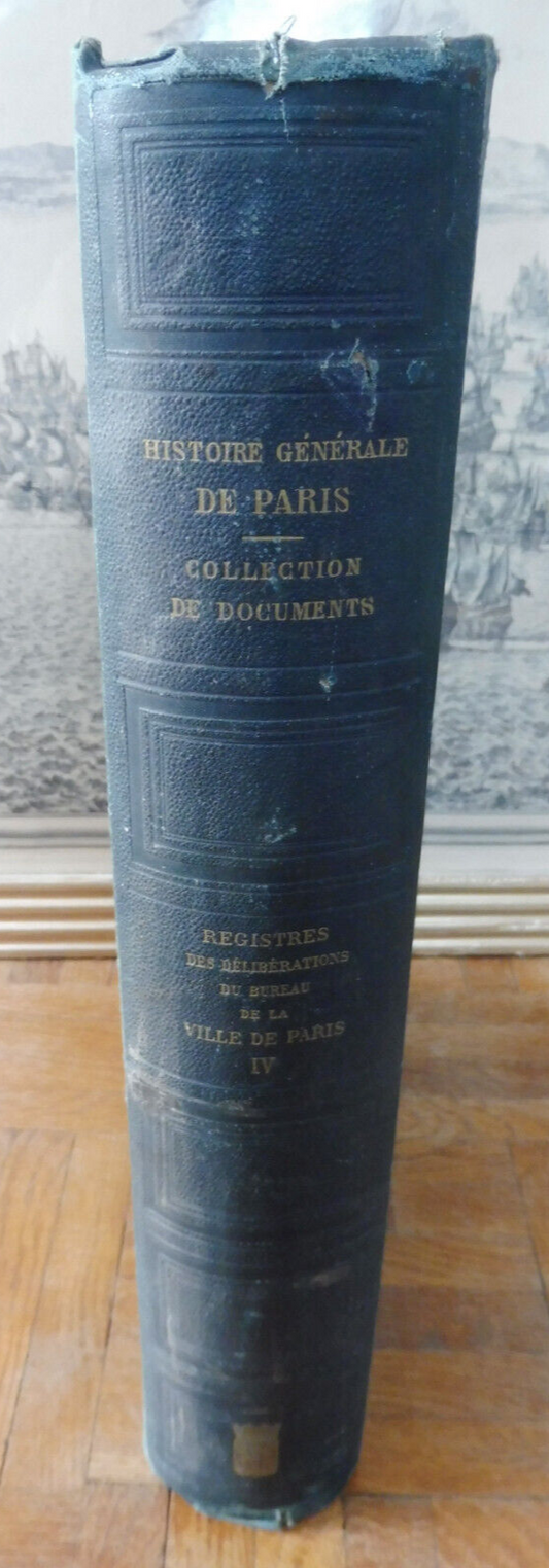 Registre des délibérations du bureau de la ville de Paris T.4 (Bonnardot) 1888