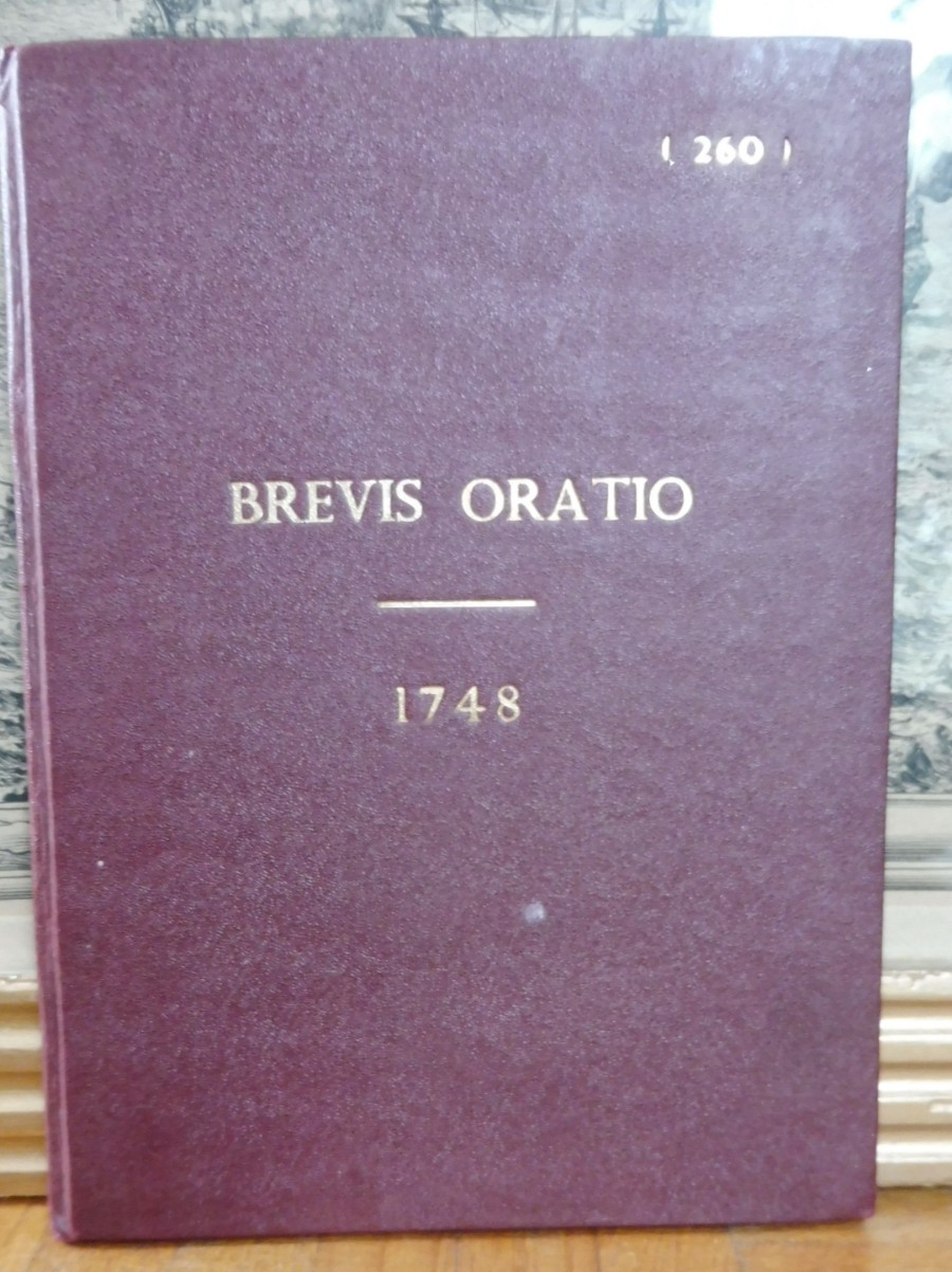 Brevis oratio quam coram Petro Michaele de Almeyda (De Siqueyra) 1748