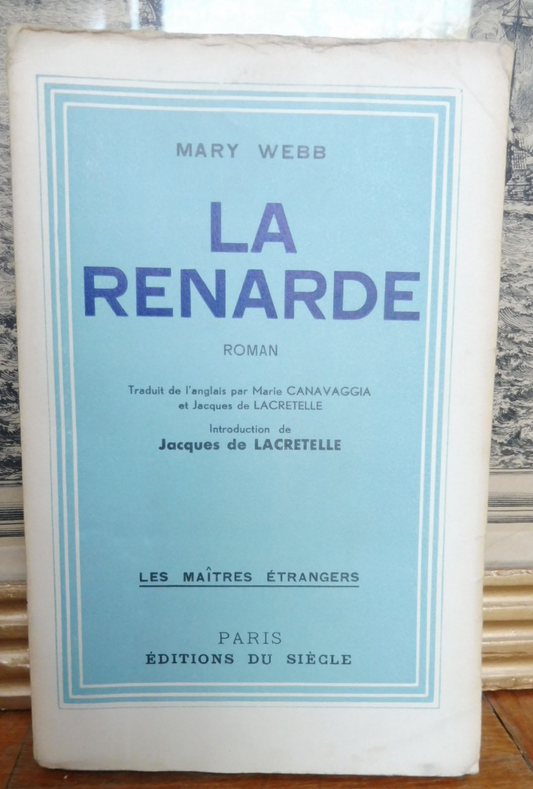 La Renarde (Mary Webb) 1933 EO ALFA