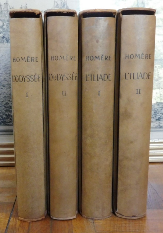 L'Iliade et l'Odyssée (Homère) s.d. illus. Berthold Mahn