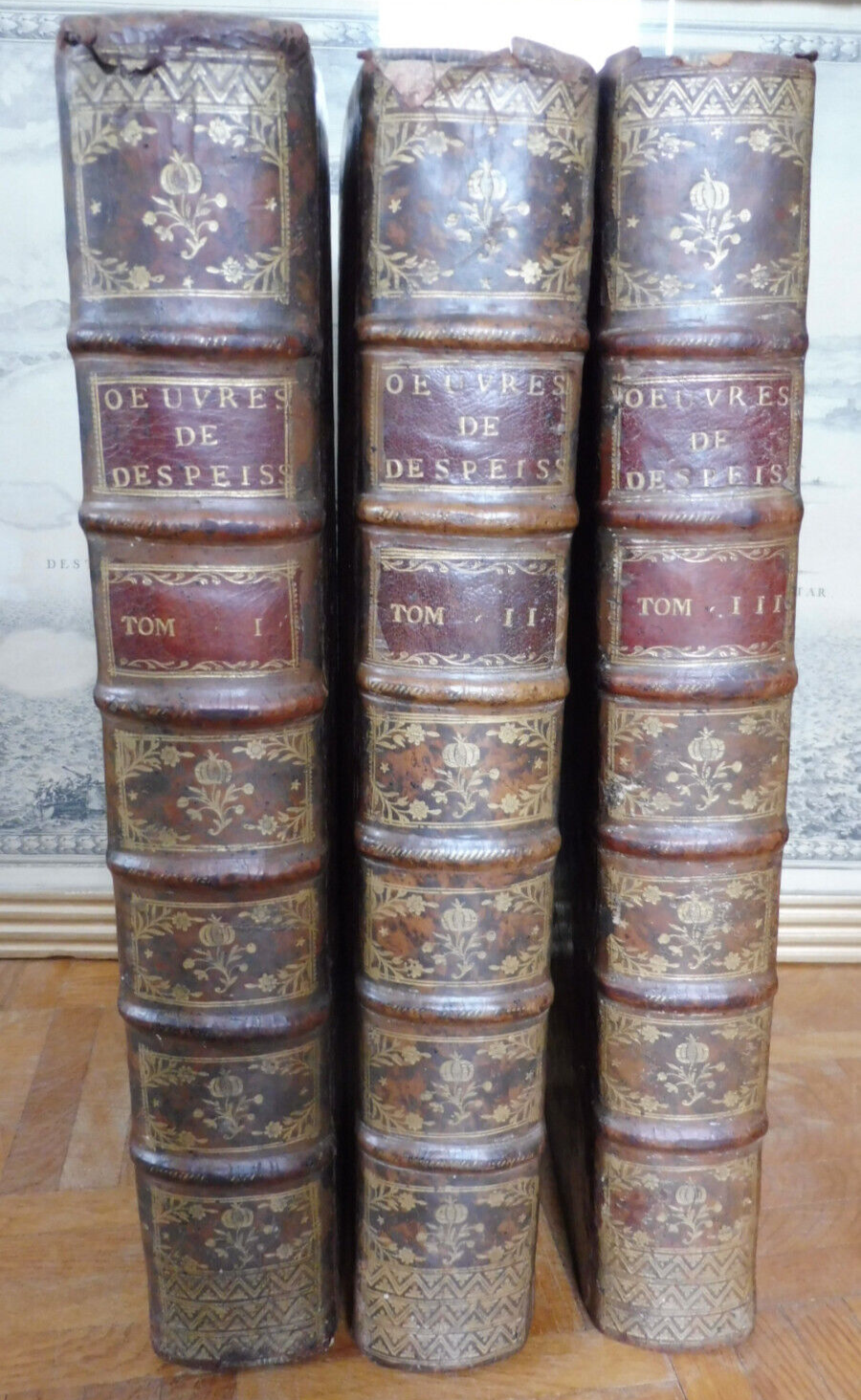 Oeuvres de M. Antoine D'Espeisses 1750 3/3 IN FOLIO DROIT