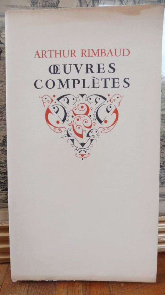 Oeuvres complètes (Arthur Rimbaud) 1942 NUMEROTE VELIN