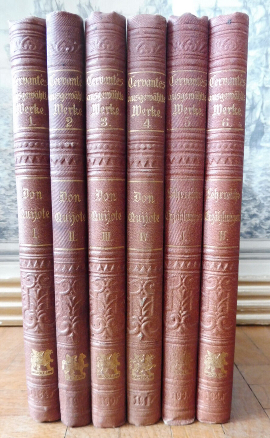 Cervantes ausgewählte Werke (Cervantes) 6 vol.