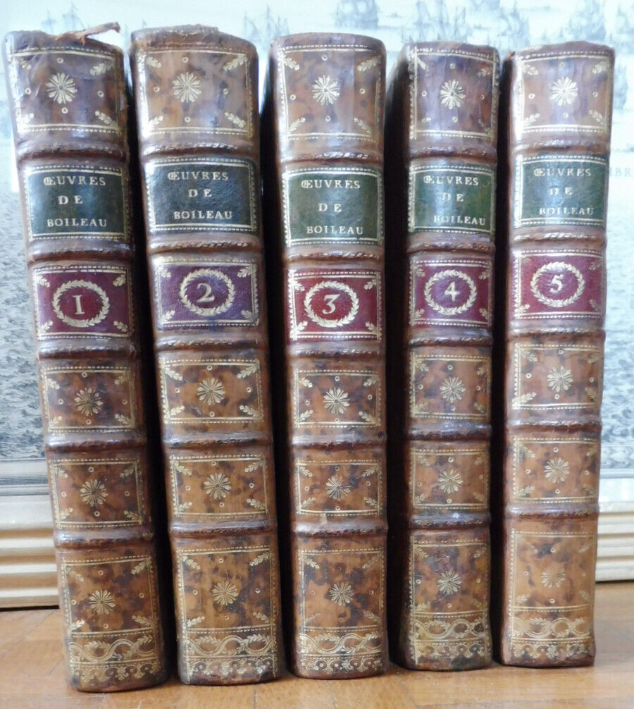 Oeuvres de Boileau Despréaux 1772 5/5