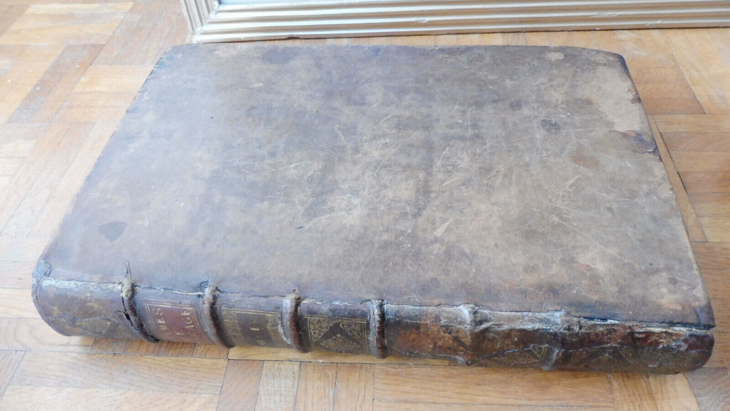 Oeuvres de Maître Henri Basnage 1709 2/2 IN FOLIO