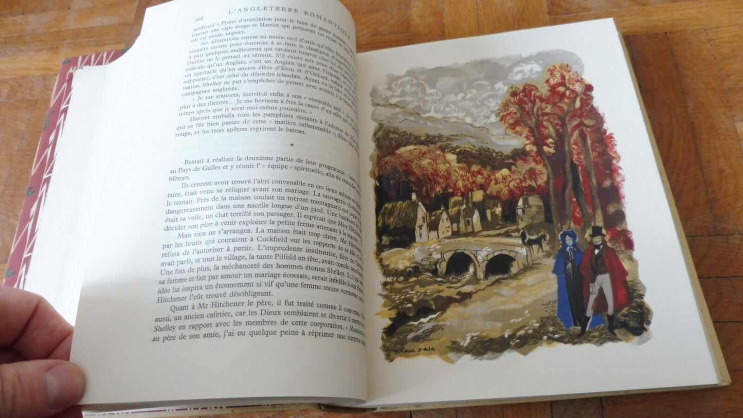 L'Angleterre romantique (André Maurois) 1953 illus. Grau Sala BONET