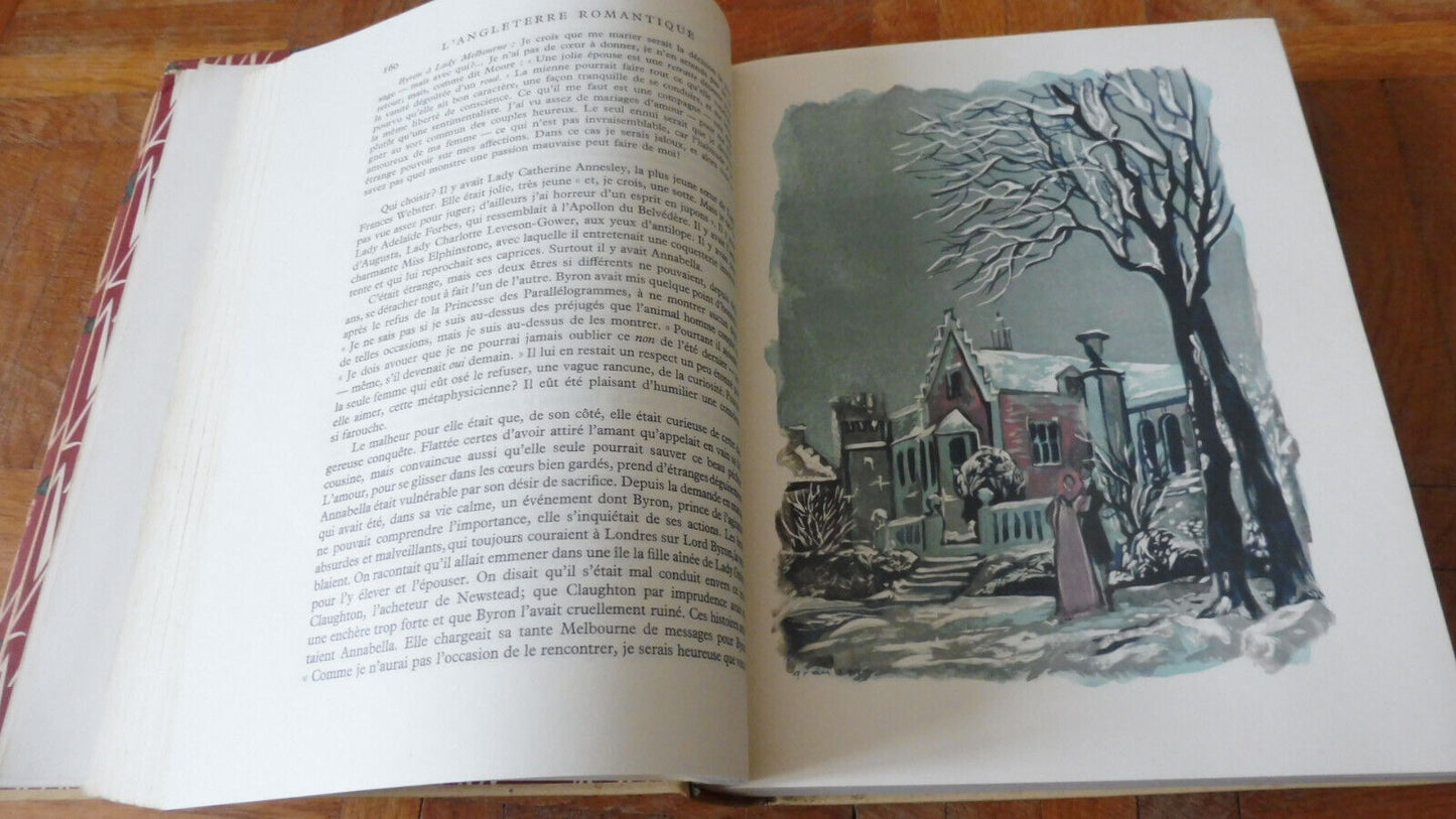 L'Angleterre romantique (André Maurois) 1953 illus. Grau Sala BONET