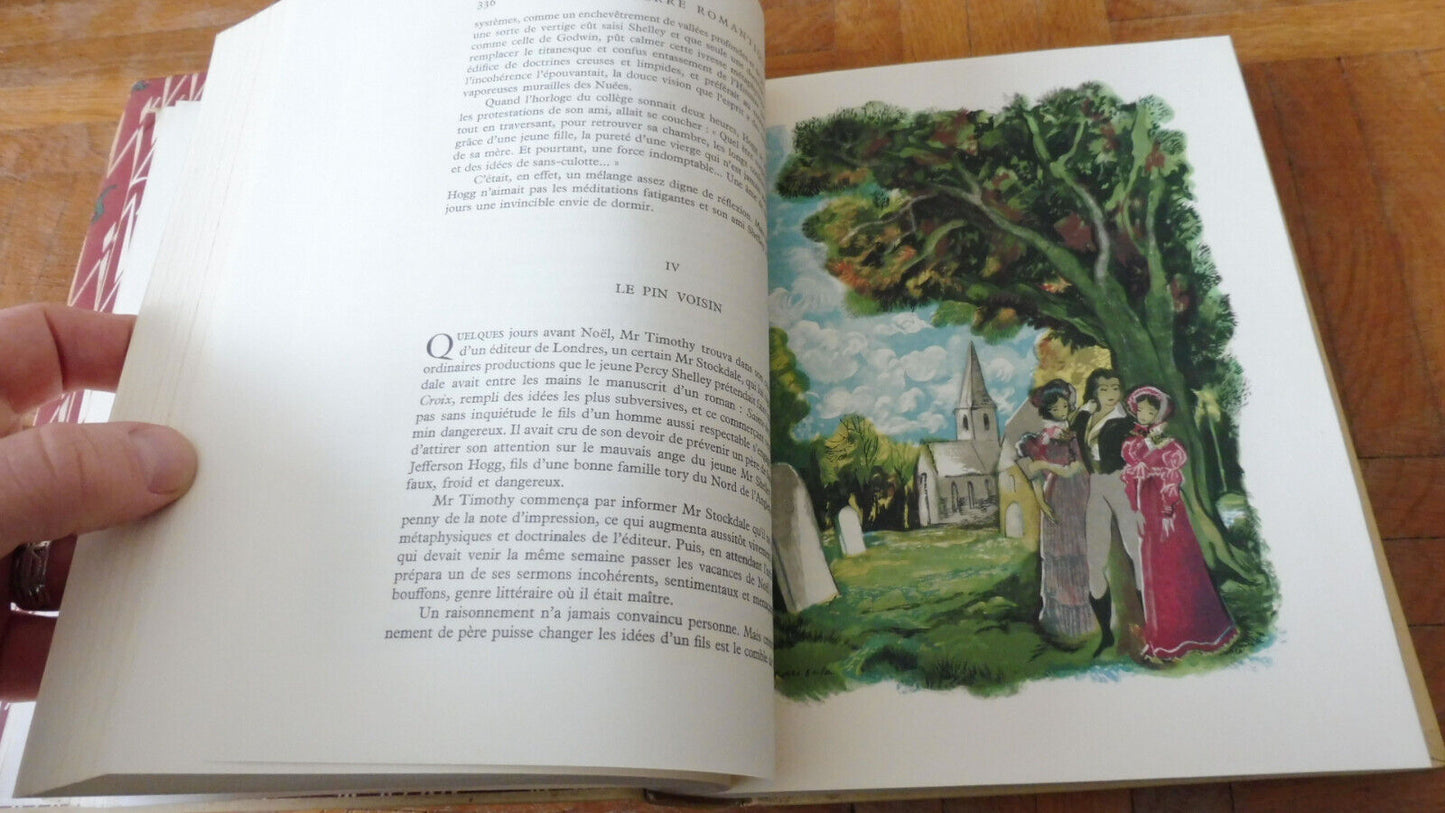 L'Angleterre romantique (André Maurois) 1953 illus. Grau Sala BONET