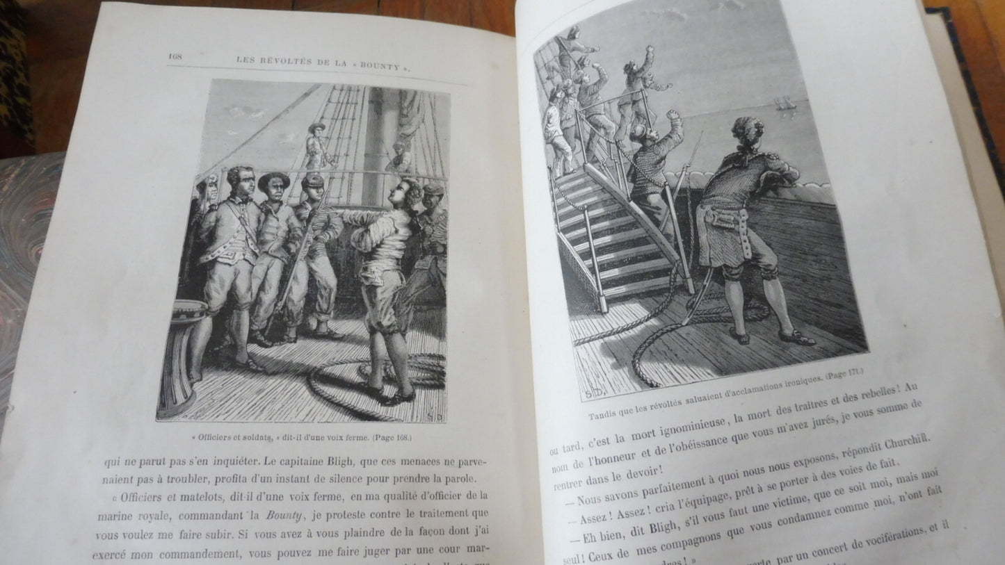 Tribulations d'un chinois. Les 500 millions de la Begum (J. Verne) illus. Benett
