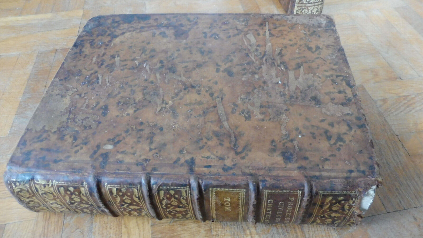 La Procédure civile du Châtelet de Paris (Pigeau) 1779 2/2