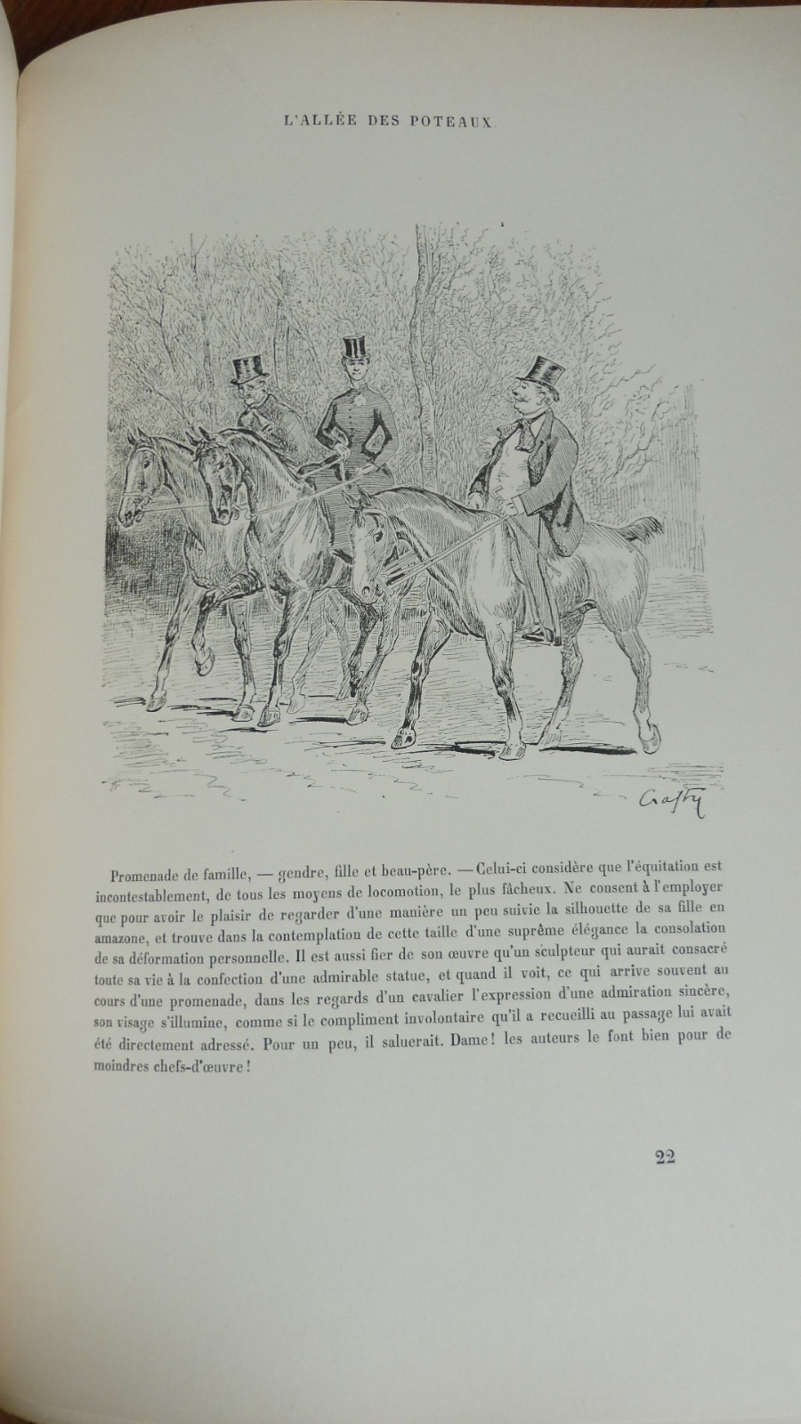 Paris au bois (Crafty) 1890 EQUITATION