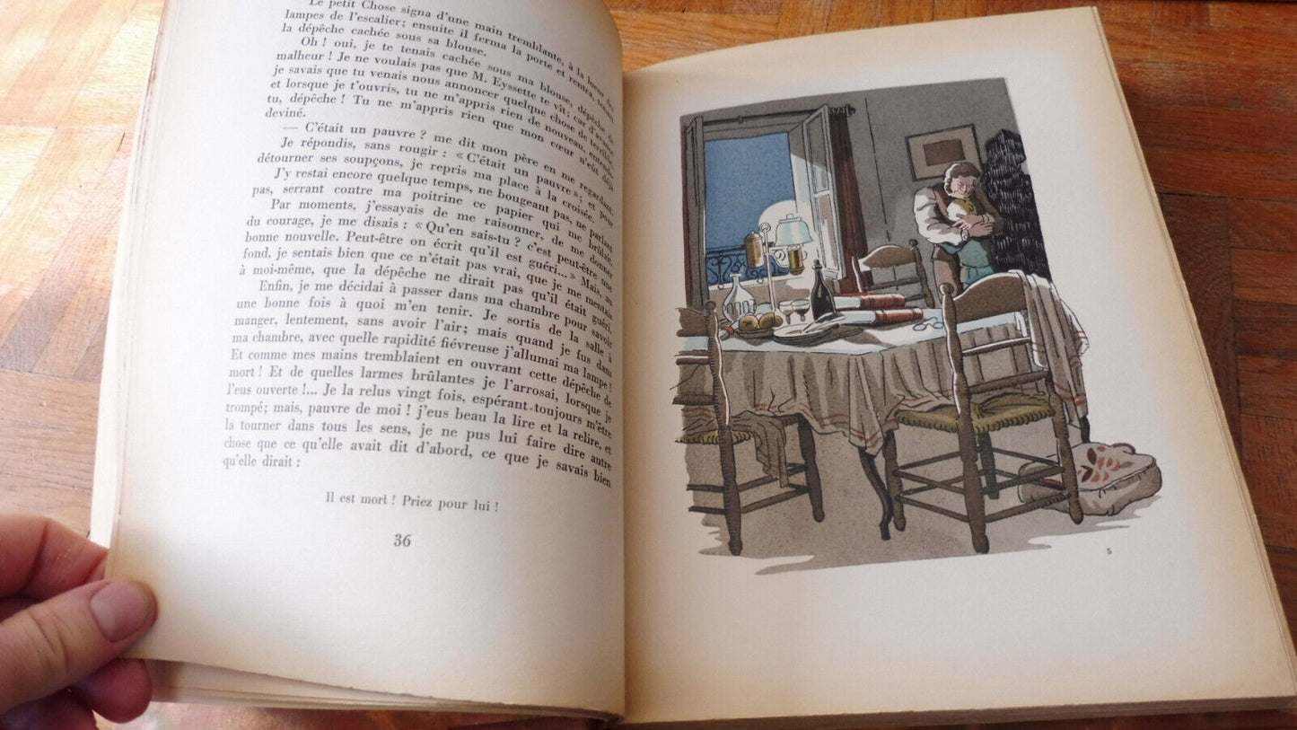 Le Petit chose (Alphonse Daudet) s.d. illus. Collot VELIN
