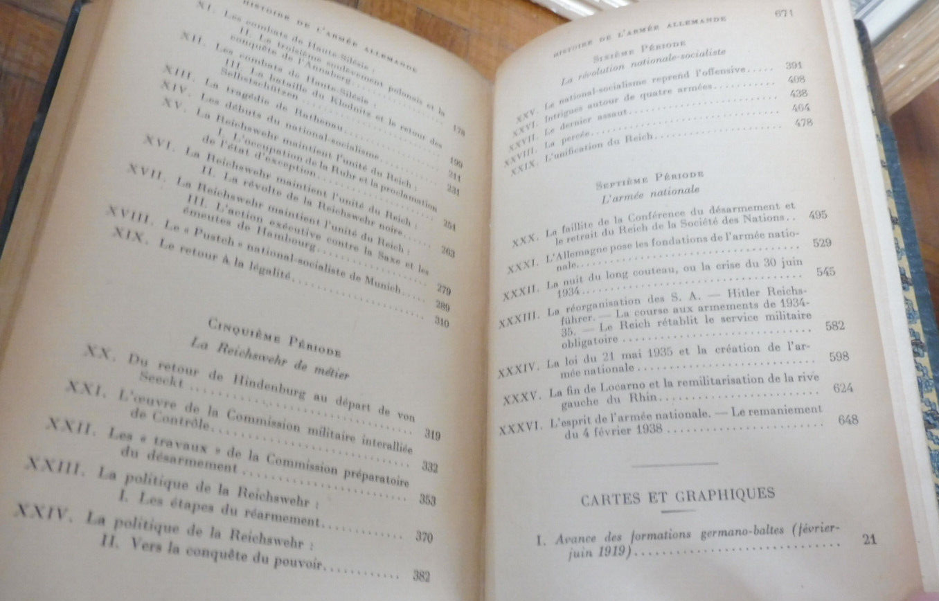 Histoire de l'armée Allemande (Benoist-Méchin) 1942-43 2 vol.
