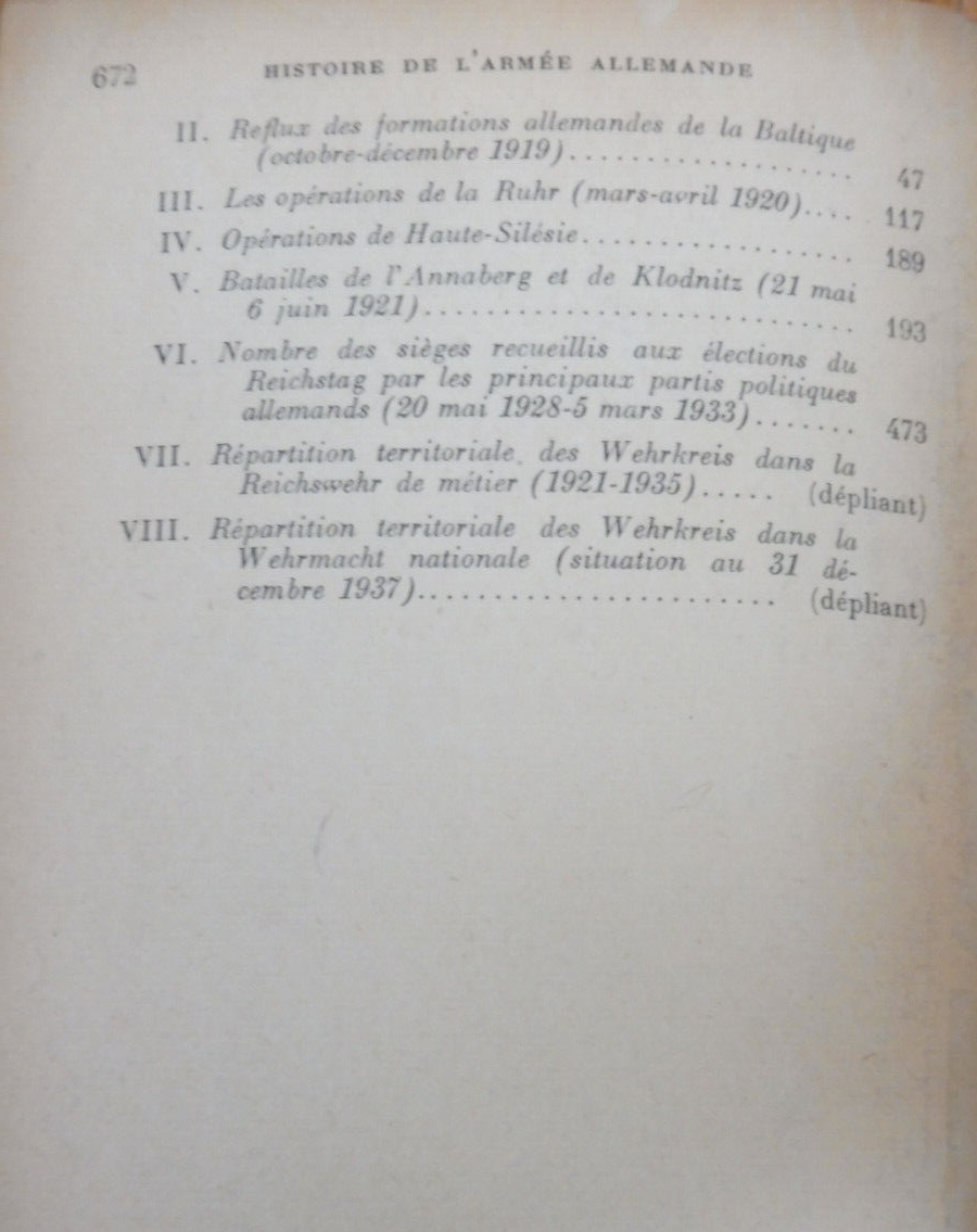 Histoire de l'armée Allemande (Benoist-Méchin) 1942-43 2 vol.