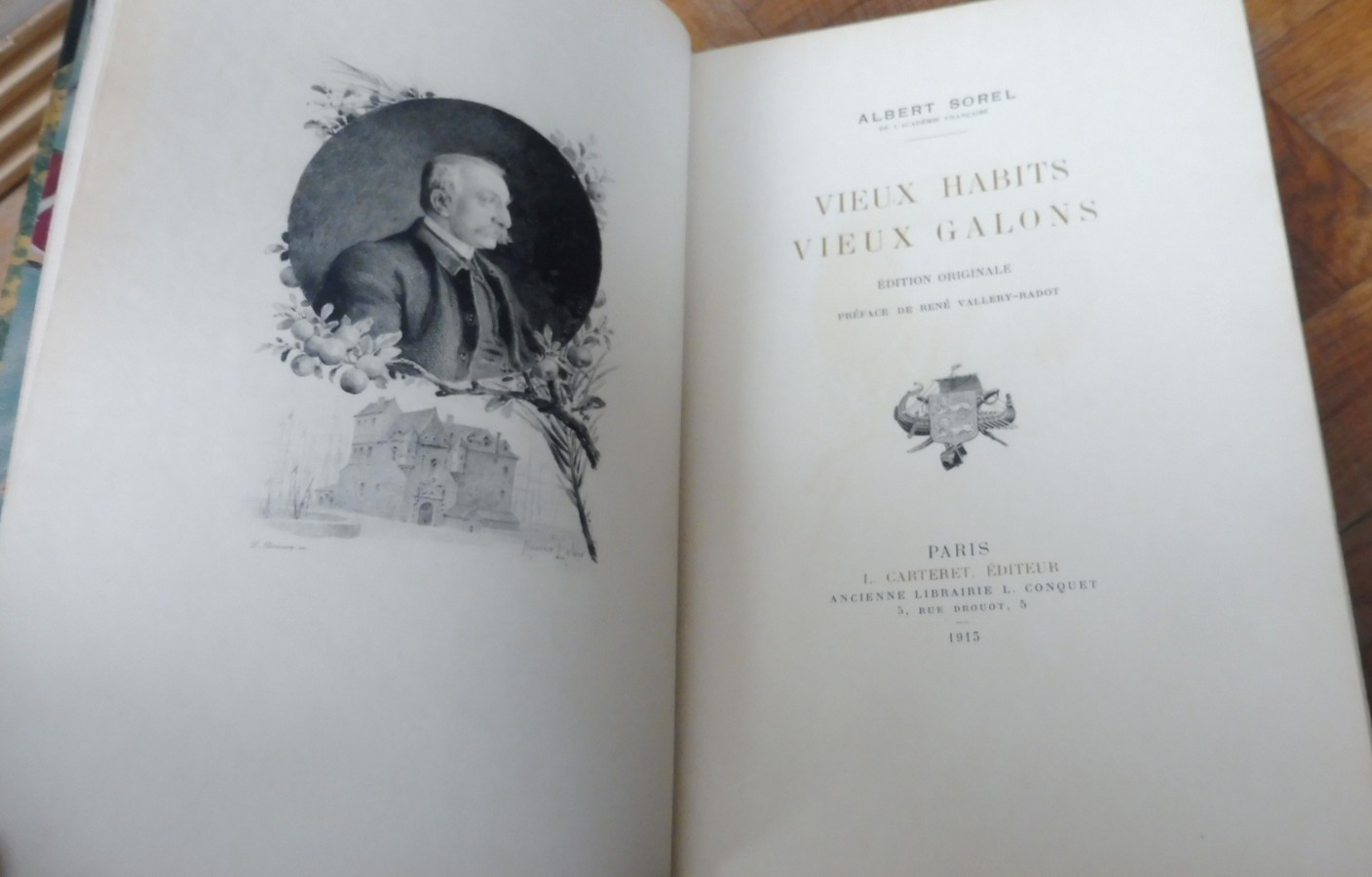 Vieux habits, vieux galons (Albert Sorel) 1913 EO JAPON illus. Leloir + SUITE