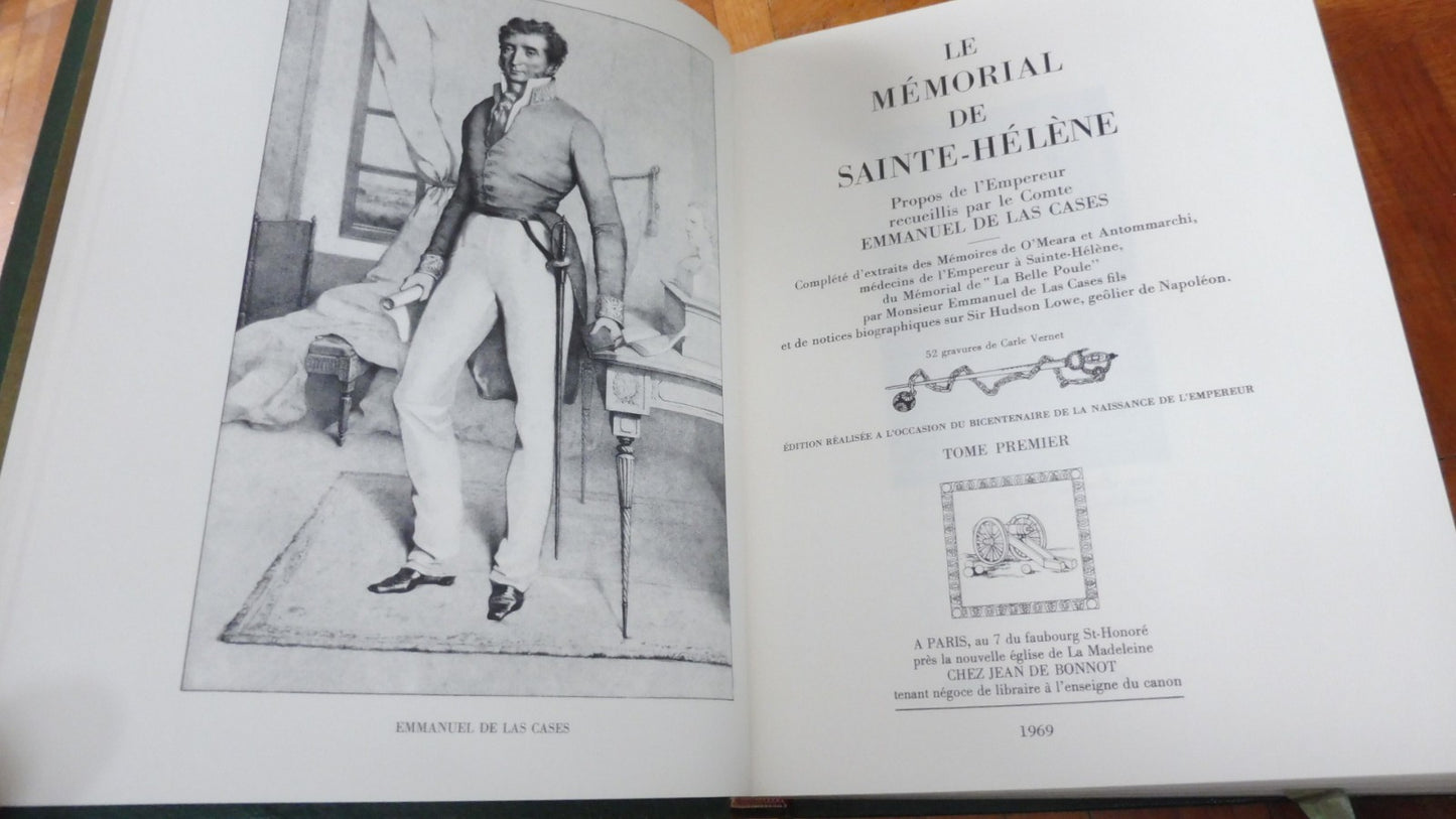 Le Mémorial de Sainte-Hélène (E. De Las Cases) 1969 4/4
