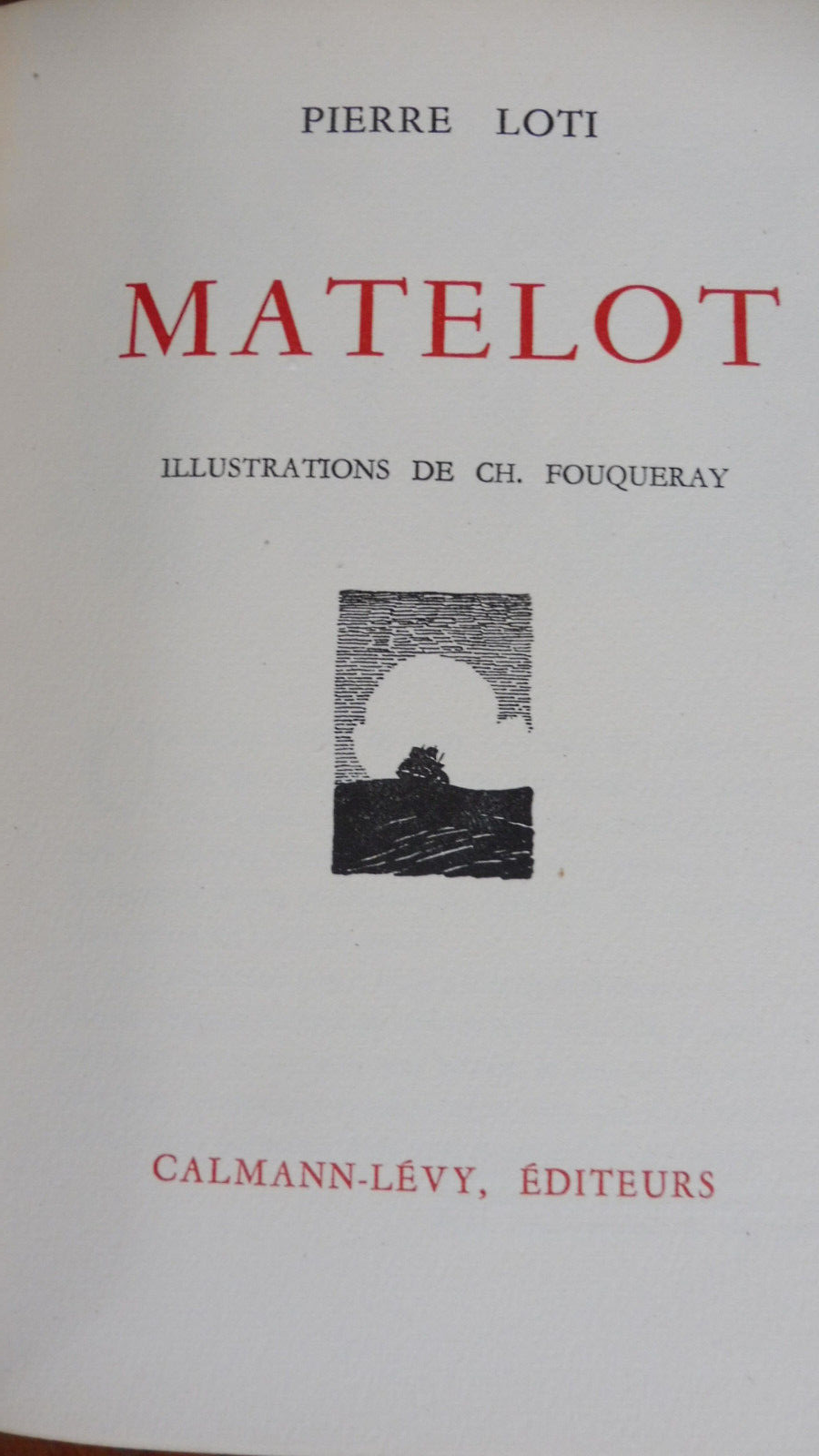 Matelot (Pierre Loti) s.d. illus. Fouqueray