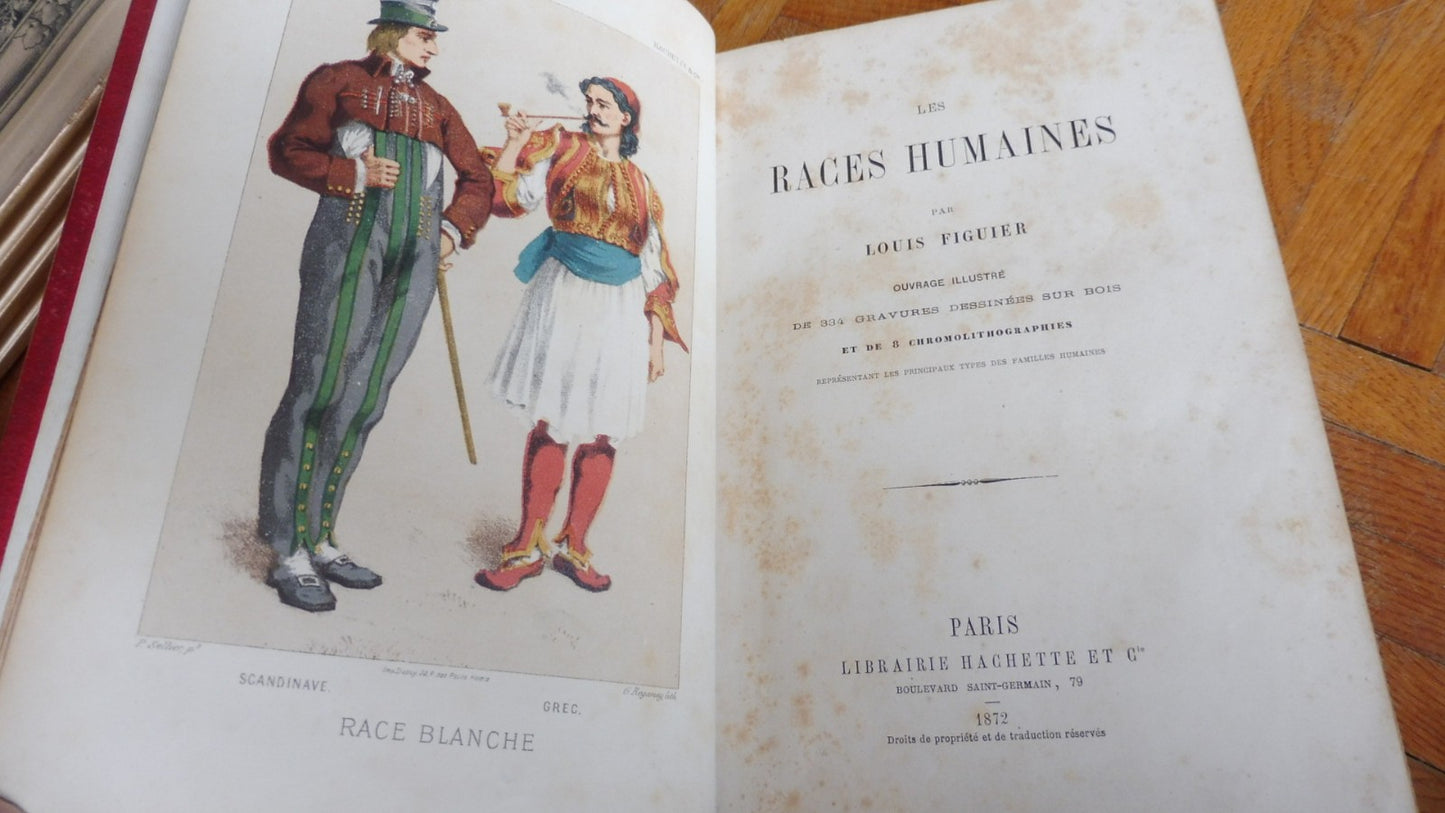 Les Races humaines (Louis Figuier) 1872