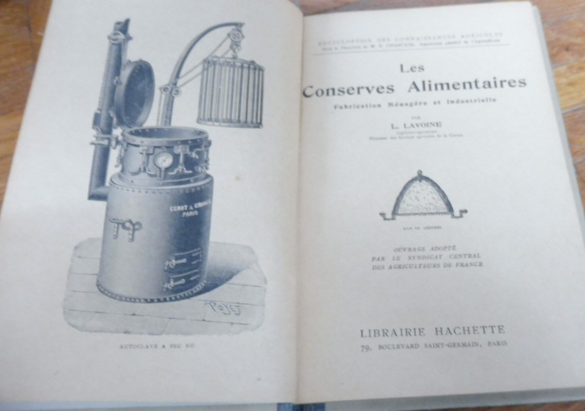 Les Conserves alimentaires (L. Lavoine) s.d.