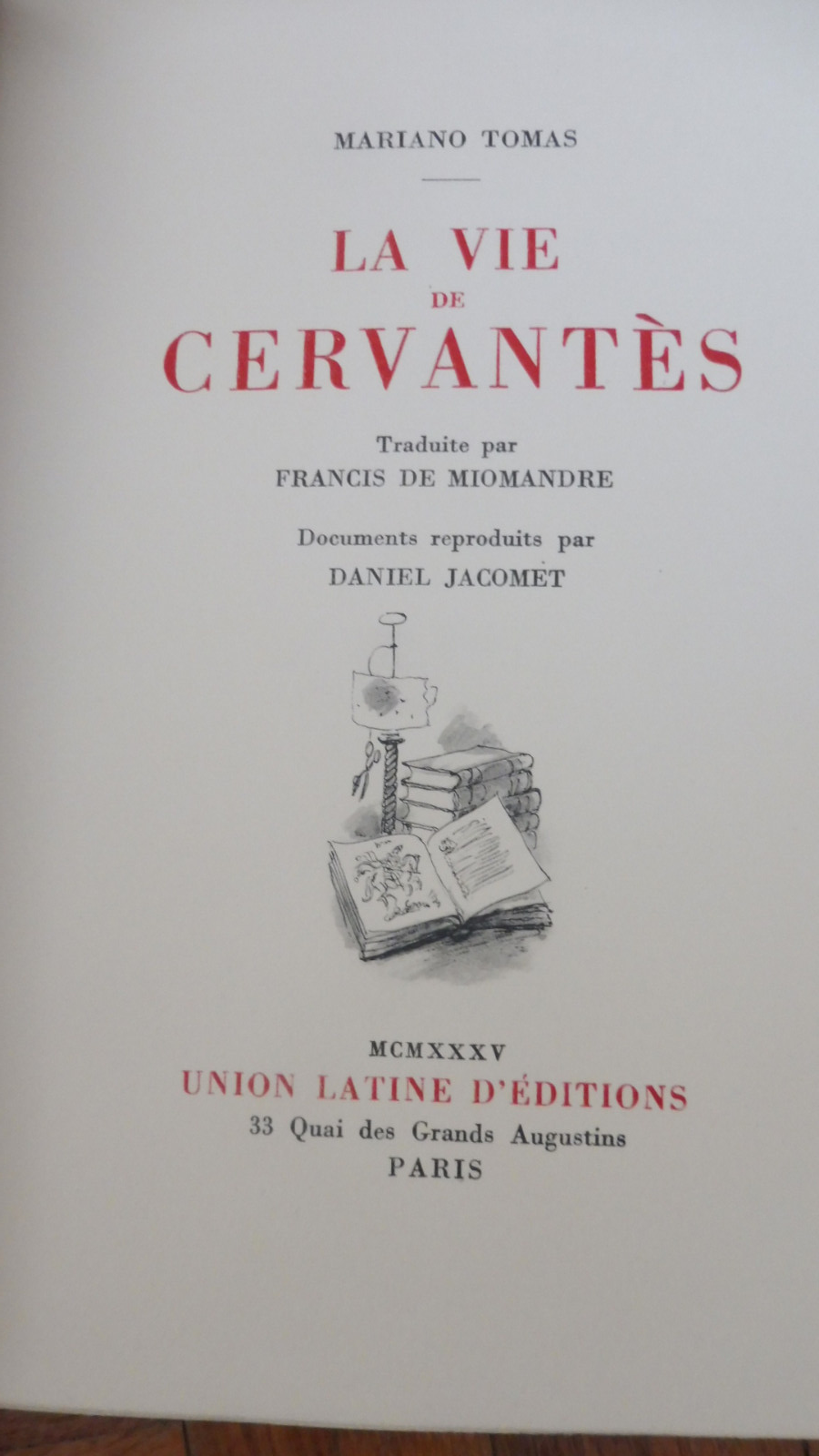 Don Quichotte (Cervantès) 1935 illus. Berthold Mann 5 vol.