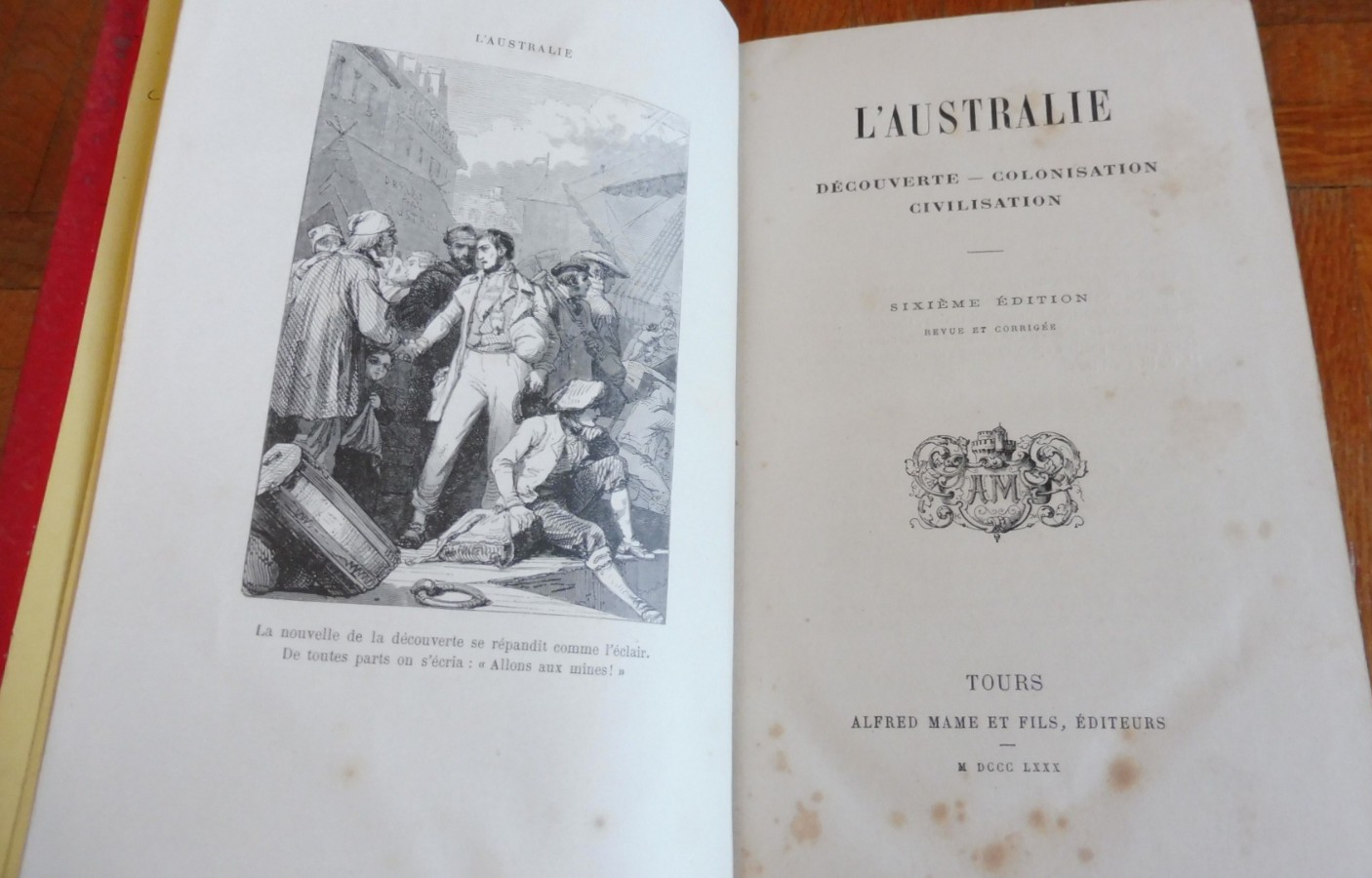 L'Australie. Découverte, colonisation, civilisation 1880