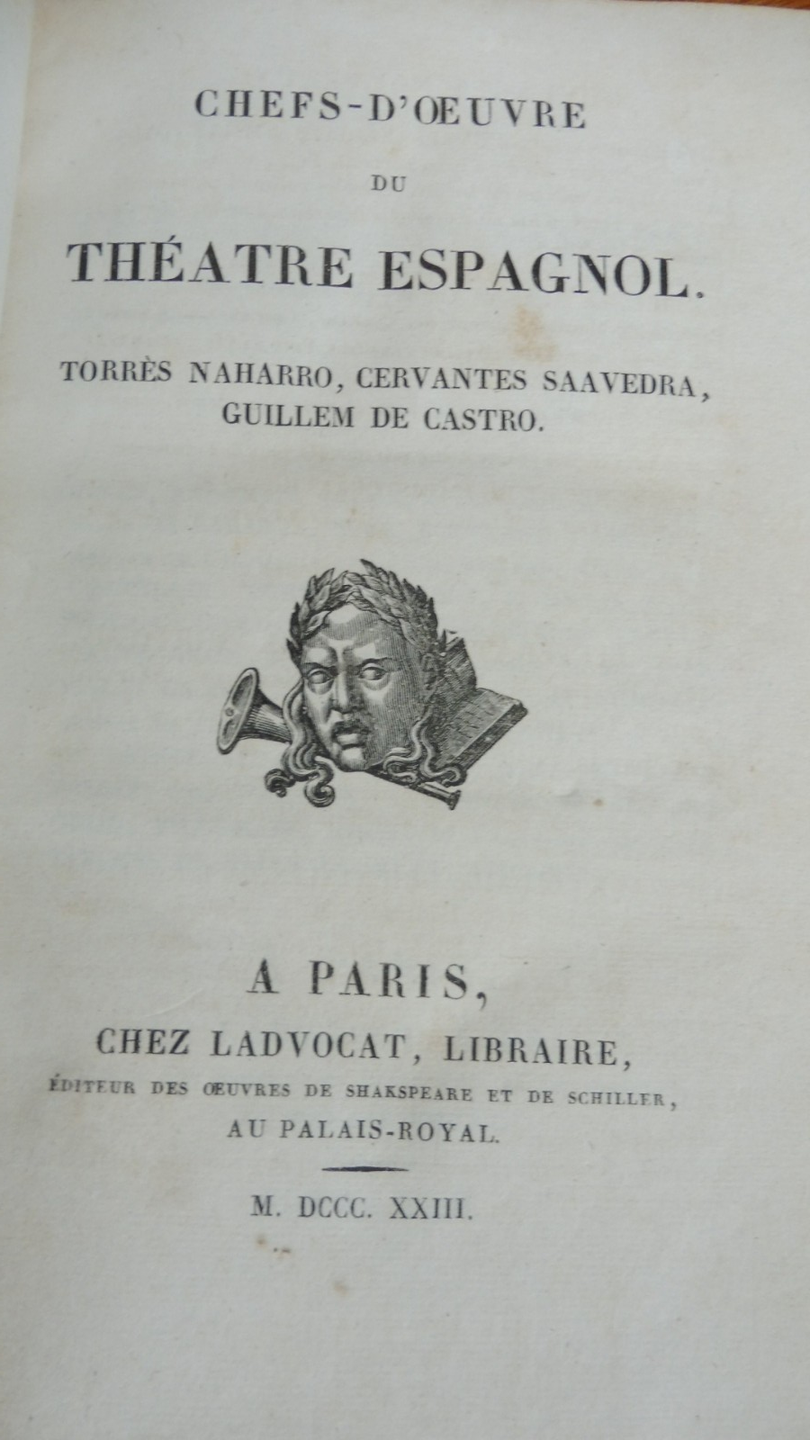 Chefs d'oeuvre du théâtre espagnol 1822
