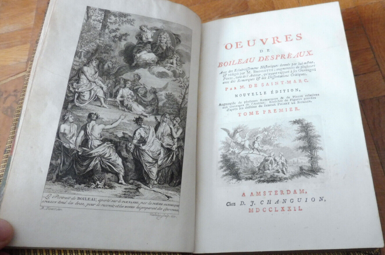 Oeuvres de Boileau Despréaux 1772 5/5