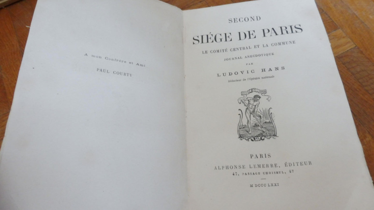 Second siège de Paris (Ludovic Hans) 1871