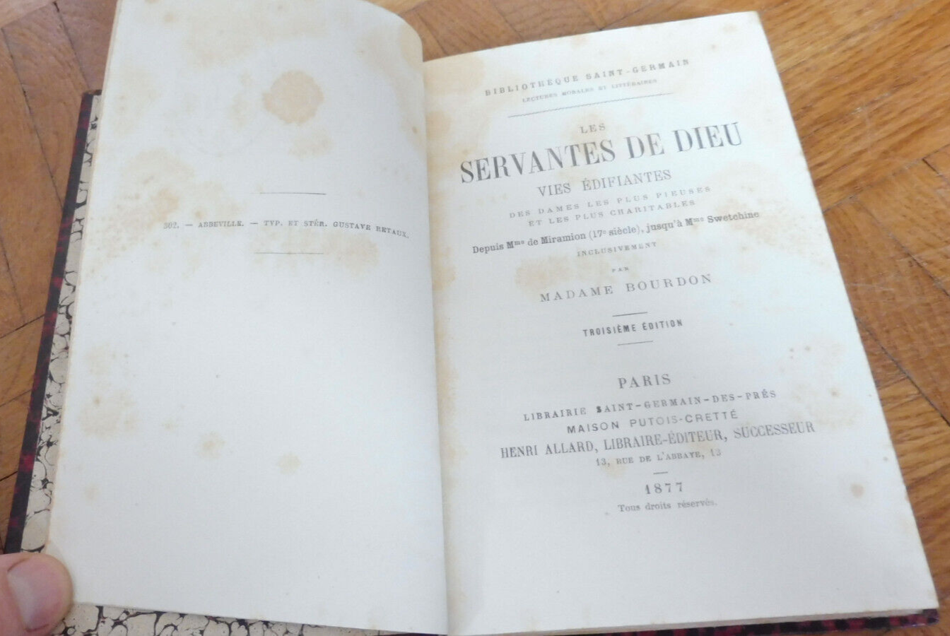 Les Servantes de Dieu (Bourdon) 1877