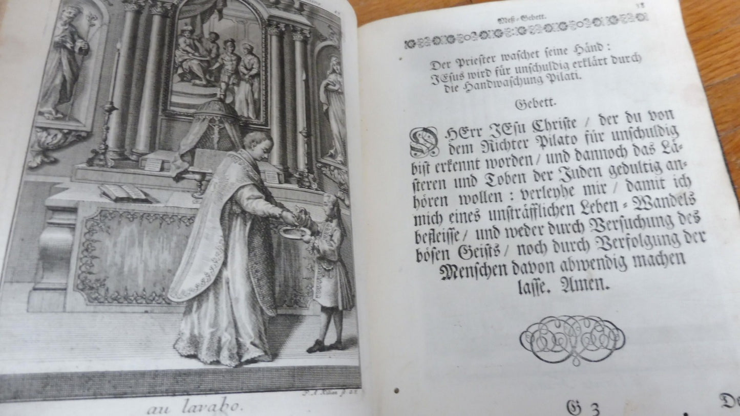 Erste und fürnehmste Weiss dem Heiligen Mess Opffer (M. Vogel) 1741