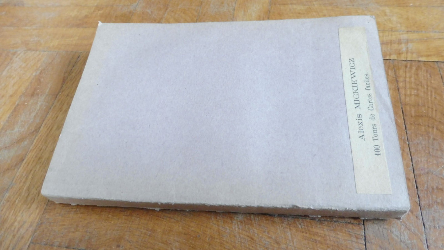 100 tours de cartes faciles (Alexis Mickiewicz) s.d.