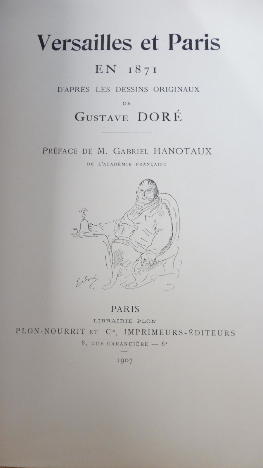 Versailles et Paris en 1871 (Gustave Doré) 1907