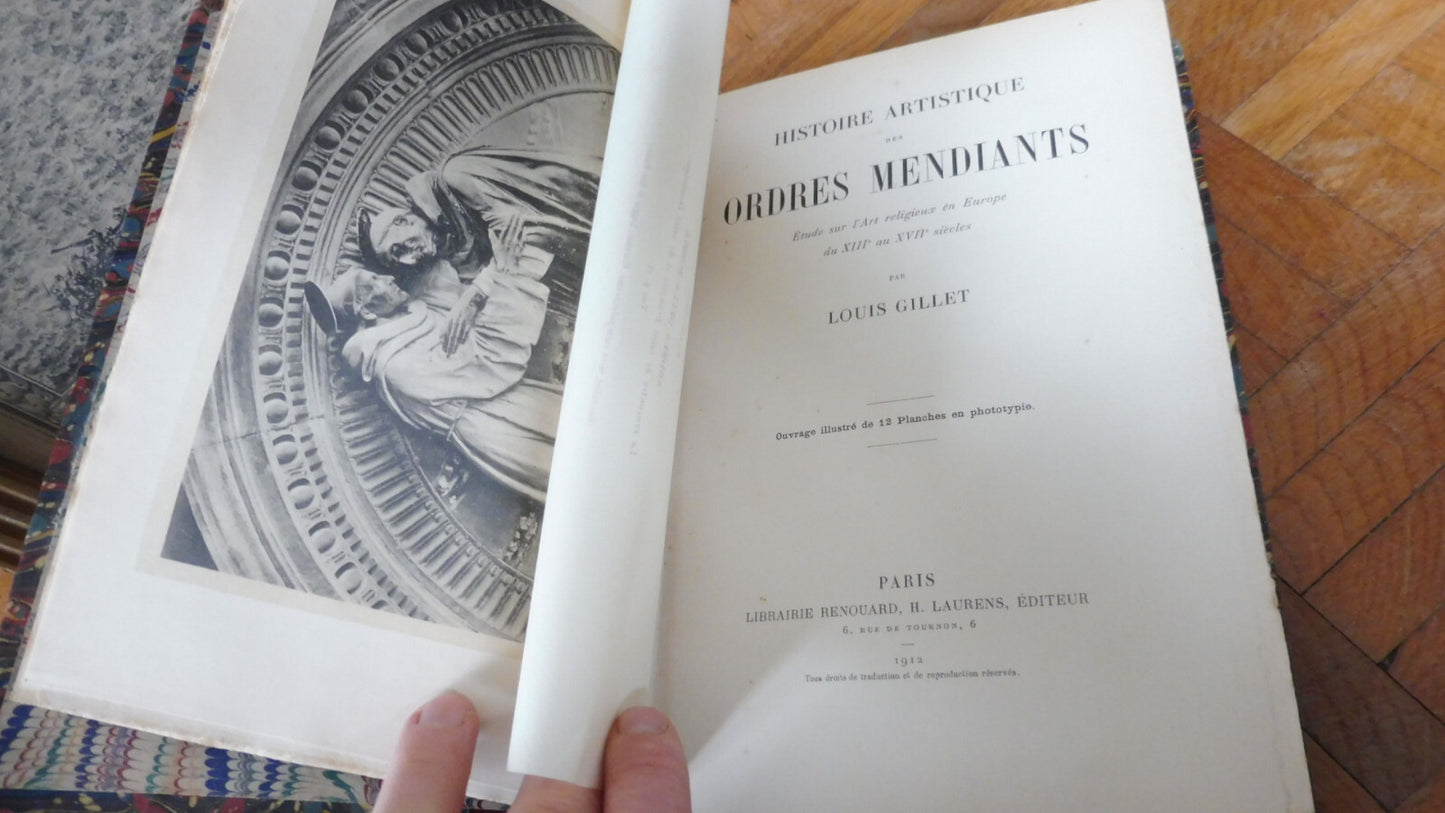Histoire artistique des ordres mendiants (Louis Gillet) 1912