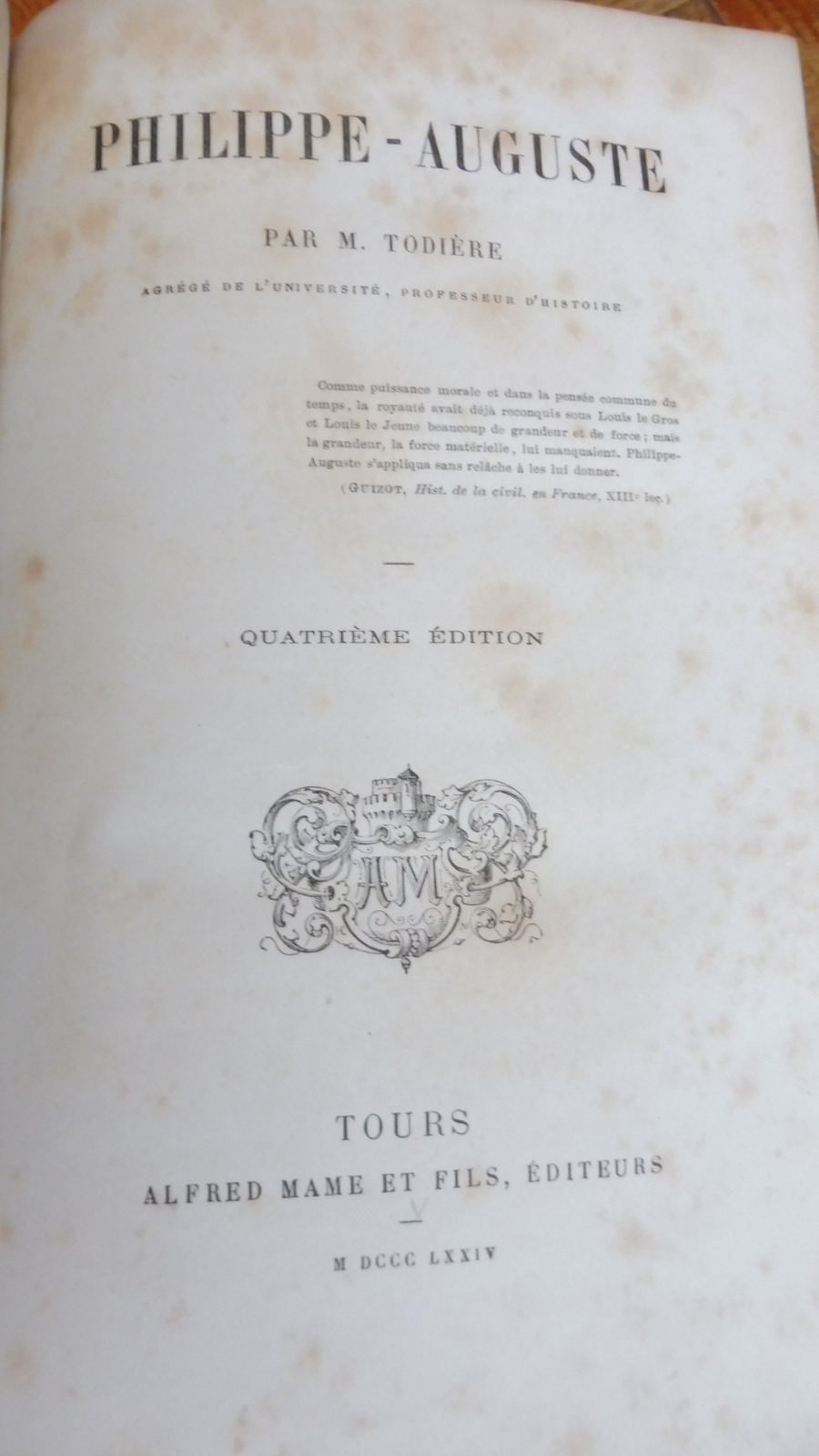 Philippe-Auguste (Todière) 1874