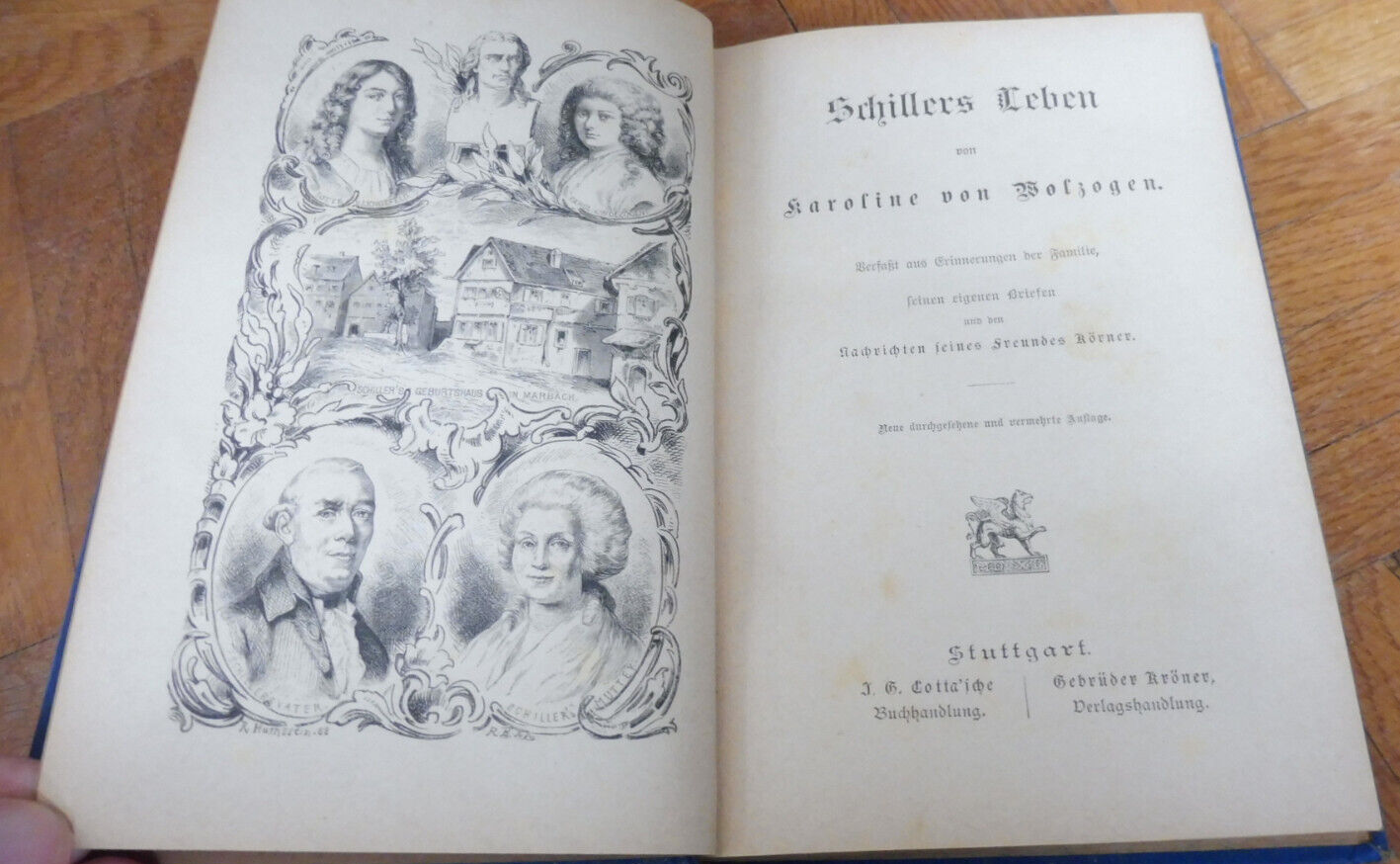Schillers fämliche Werke (Friedrich von Schiller) s.d. 15 vol.