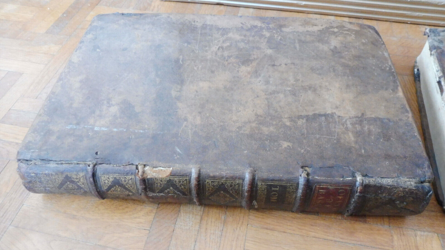 Oeuvres de Maître Henri Basnage 1709 2/2 IN FOLIO