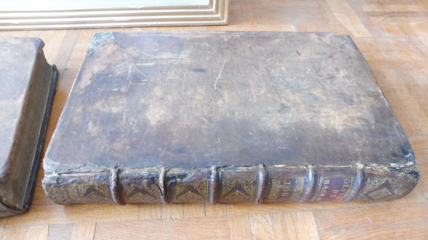 Oeuvres de Maître Henri Basnage 1709 2/2 IN FOLIO