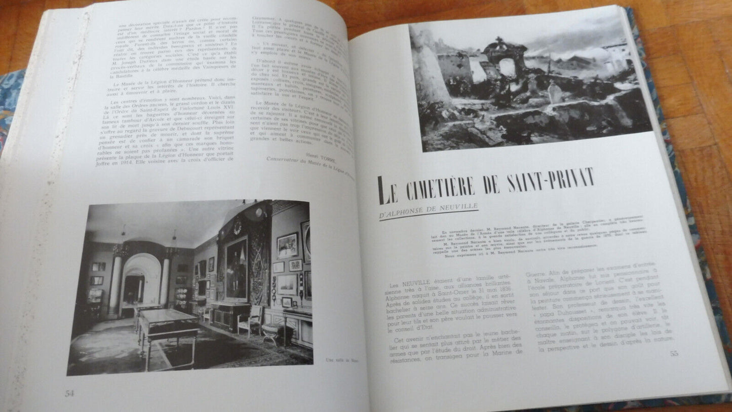 Bulletin de la Société des Amis du Musée de l'Armée. Années 1955-1961 2 vol.